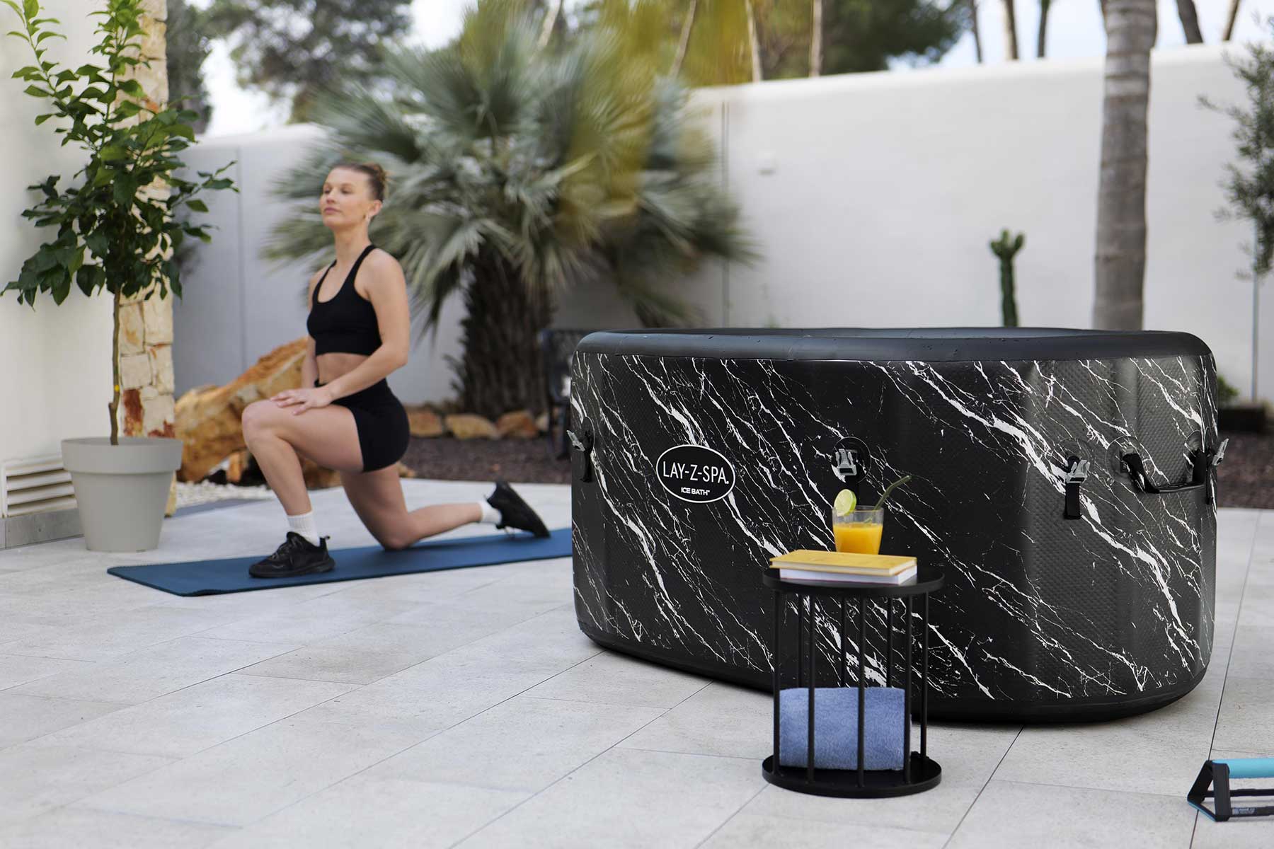 Glacial Dip™ Pro Ice Bath Cold Plunge Recovery Tub with Pump